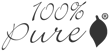 100% pure logo