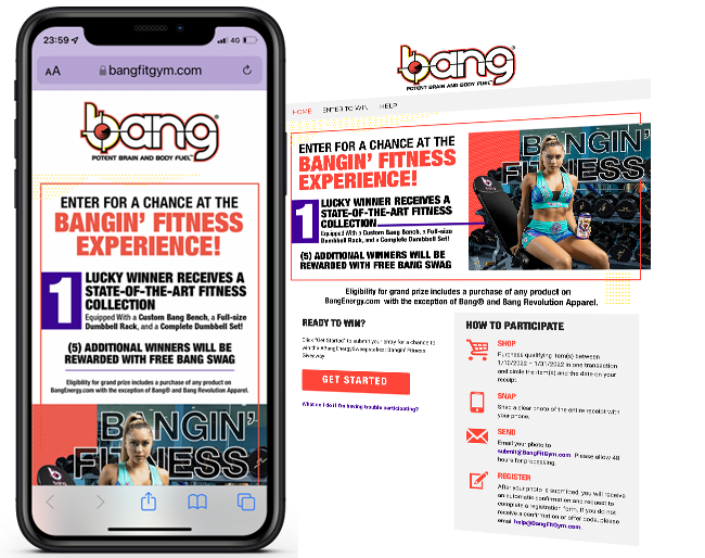 Bang Energy Bangin’ Fitness Giveaway Sweeps web