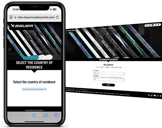 Bauer Mystery Mini Sweepstakes