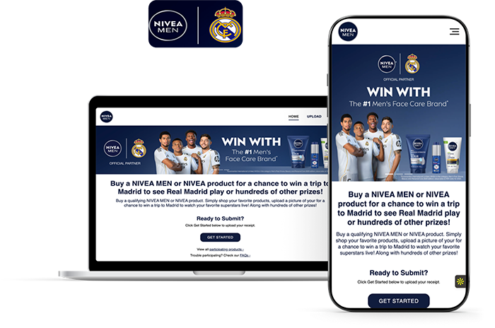 Beiersdorf Nivea Real Madrid Sweeps+Instant Win