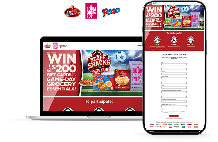 Conagra Foods Canada Orville FIFA Sweepstakes