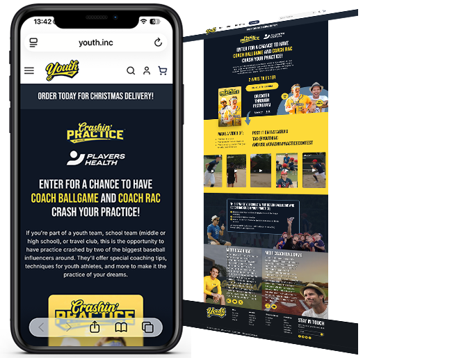 Creative Riff Youth Inc Crashin Practice  Sports Sweeps