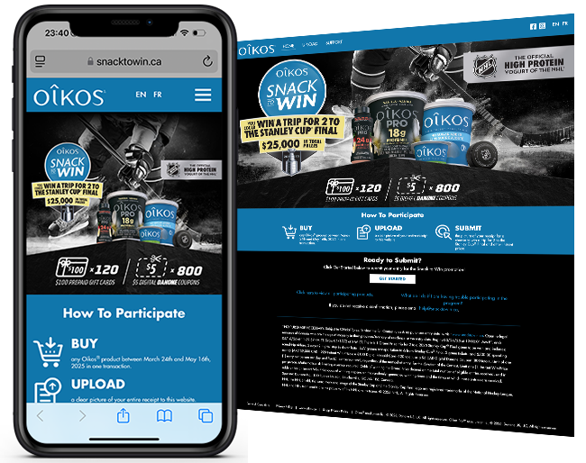 Danone CA 365 P6 S2W Sweepstakes 2025