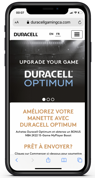 Duracell NBA2K Locker Codes CAN phone