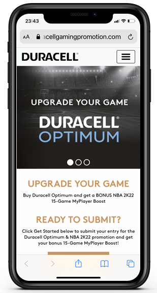 Duracell NBA2K Locker Codes US phone