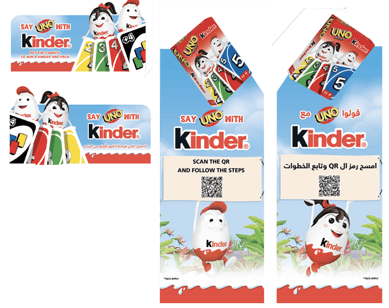 Ferrero - Say Uno with Kinder GCC Whatsapp Promotion web