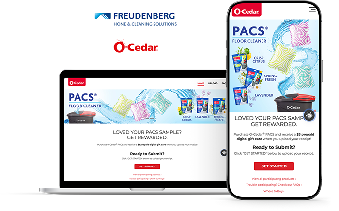 Freudenberg O-Cedar PACS Rebate 2026