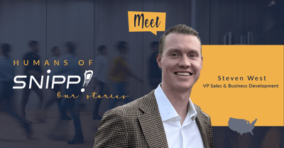 Humans of Snipp - Steven West