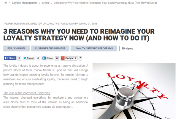 Tamara article Loyalty360