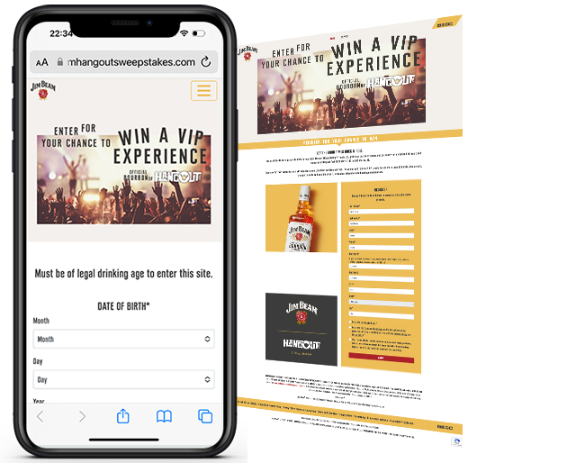 Jim Beam Hangout Fest Sweepstakes