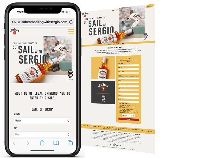 Jim Beam SF Giants Sailing with Sergio 2024