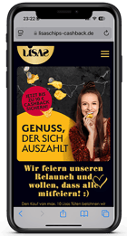 Just Organic Lisas Chips SnippWin DE promo 2008450 phone2