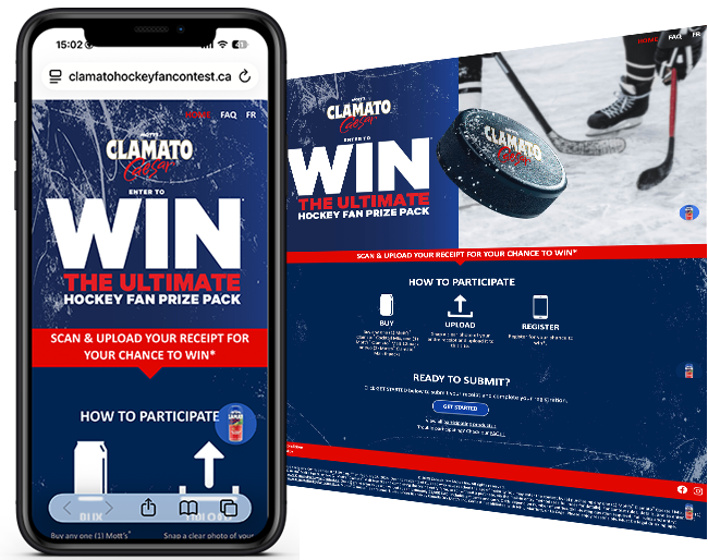 KDP CA Mott’s Clamato RTD Montreal Canadian Hockey Fan Contest