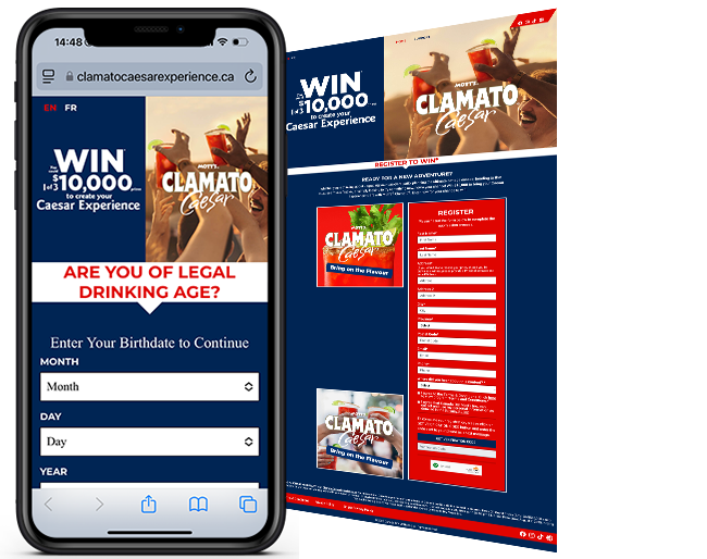 KDP Canada 365 Program 1 Clamato Sweepstakes