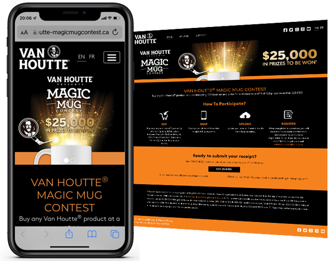 KDP Snipp 365 - Van Houtte Magic Mug Contest web