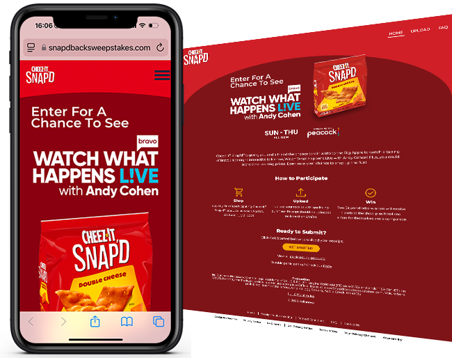 Kellanova Cheez-It Snap’d Back Sweepstakes