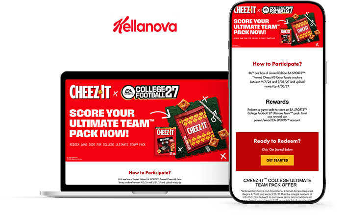 Kellanova Cheez-It x EA Sports College Football Gift With Purchase