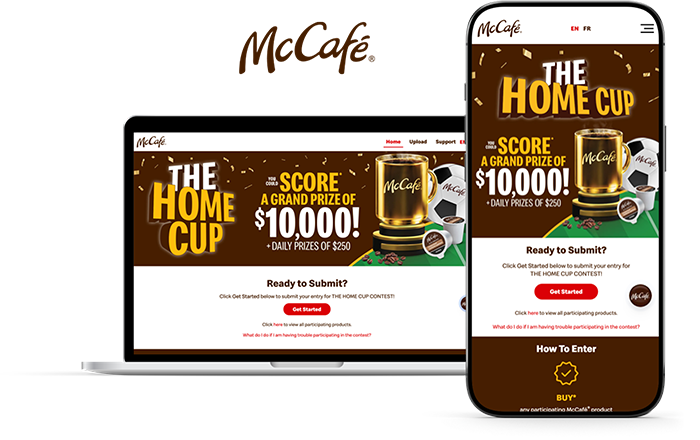 Keurig Canada McCafe SnippWin Sweepstakes