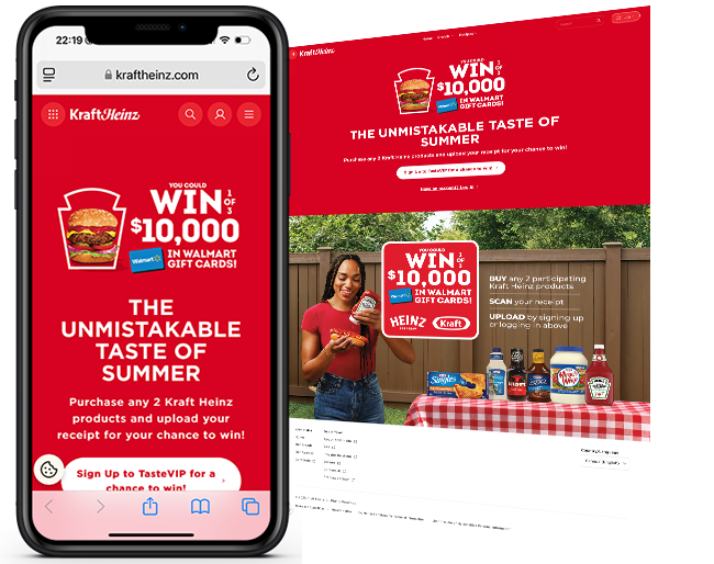 Kraft KHC Taste of Summer Sweeps