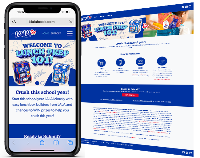 LALA Back-to-School Spin to Win_