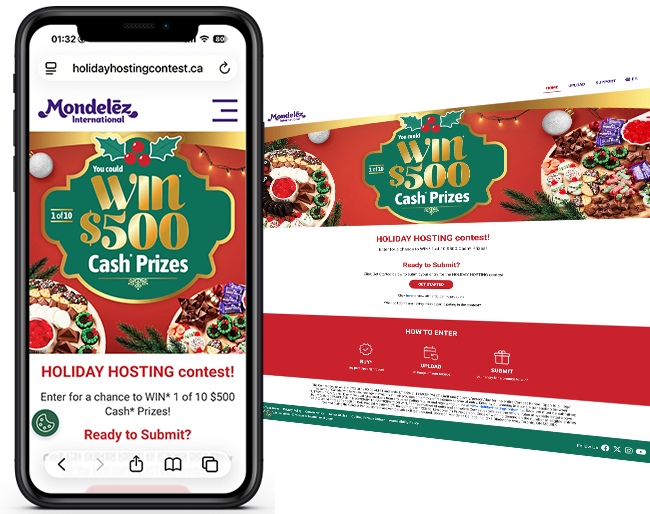 LPi Group Mondelez MDLZ Festive Scale Sweepstakes