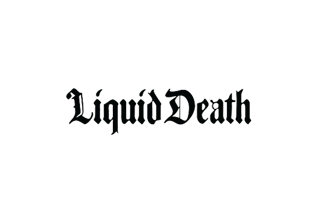 Liquid death feature logo