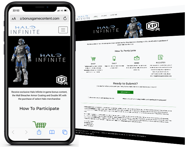 Microsoft Halo Target Gift With Purchase web