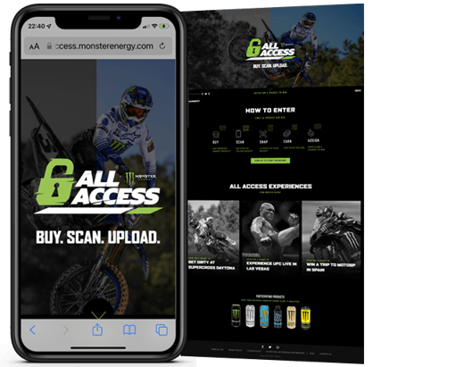 Monster National T2 All Access Multi Sweeps API web