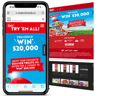 Nestle CA Summer Sweepstakes logo