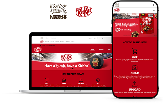Nestle Canada KitKat NHL Classic Consumer Contest