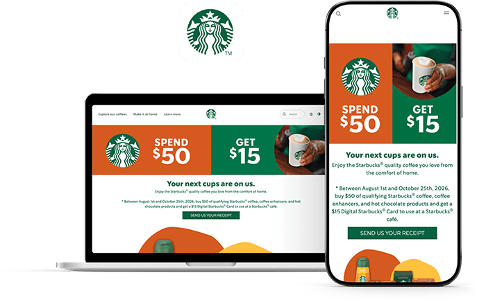 Nestle Canada Starbucks Spend $50 get $15