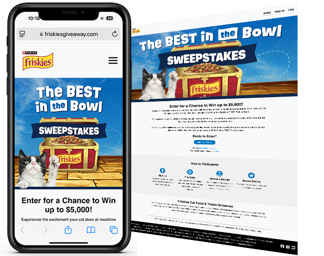 Nestle Purina Friskies Best in the Bowl Sweepstakes