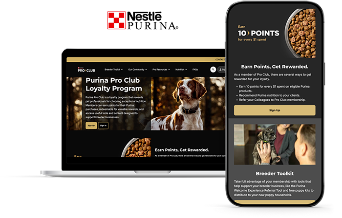 Nestle Purina Pro Club Loyalty Program