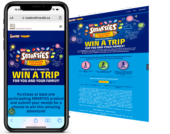 Nestle Smarties Rainbow Ticket Promotion