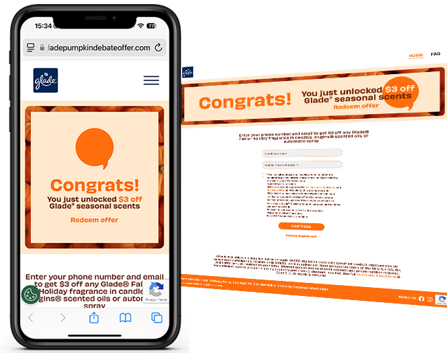 PEP Promotions Glade Falliday Offers