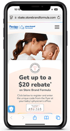 Perrigo Store Brand Infant Formula Rebate Program 2006557 phone