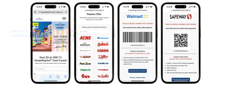 SNIPP OFFERS Single Offer Multiple retailers SNIPP OFFERS Single Offer Multiple retailers