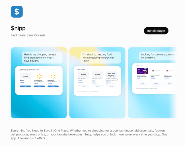 Snipp ChatGPT Plugin