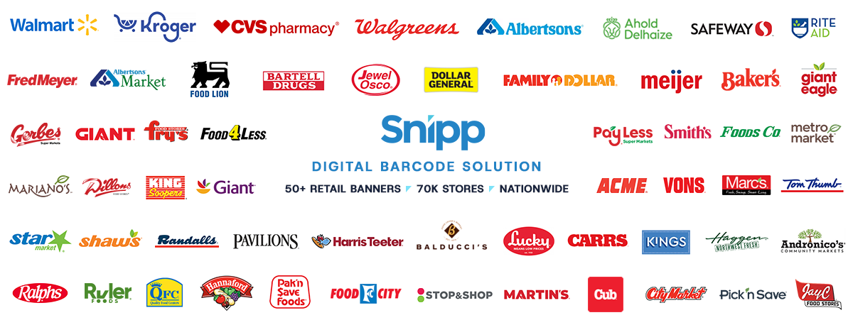 Snipp Digital Barcode Solution Retailers