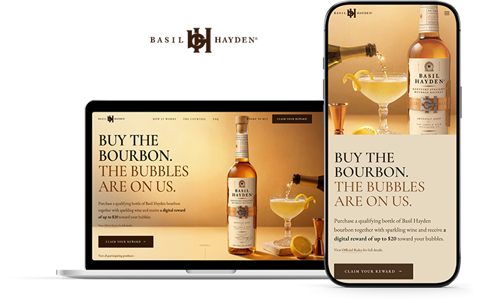 Suntory Basil Hayden Buy Get $20 Rebates