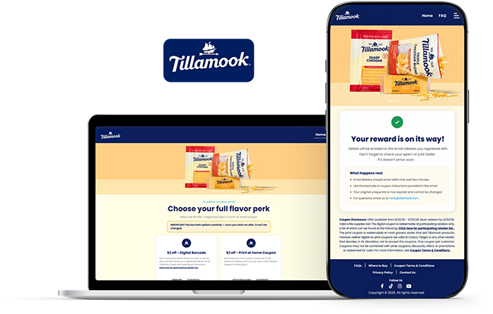 Tillamook Email Offers