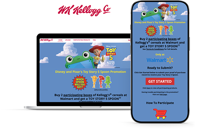 WK Kellogg Canada Kelloggs Toy Story Spoon Gift With Purchase