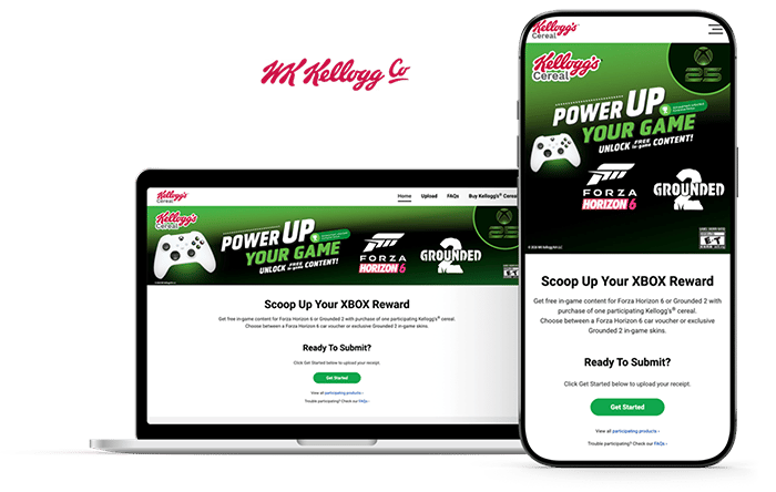 WK Kellogg Co XBOX In-Game Content Offer