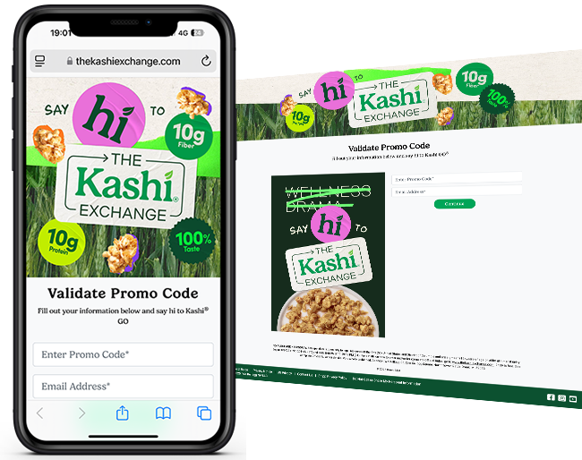 WK Kellogg Co Kashi Exchange Sweepstakes