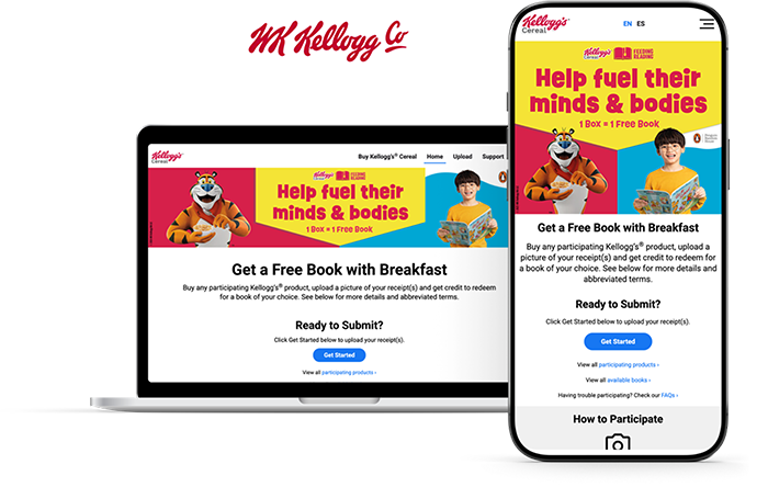 WK Kellogg Co Kellogg’s BTS Feeding Reading Book Offer