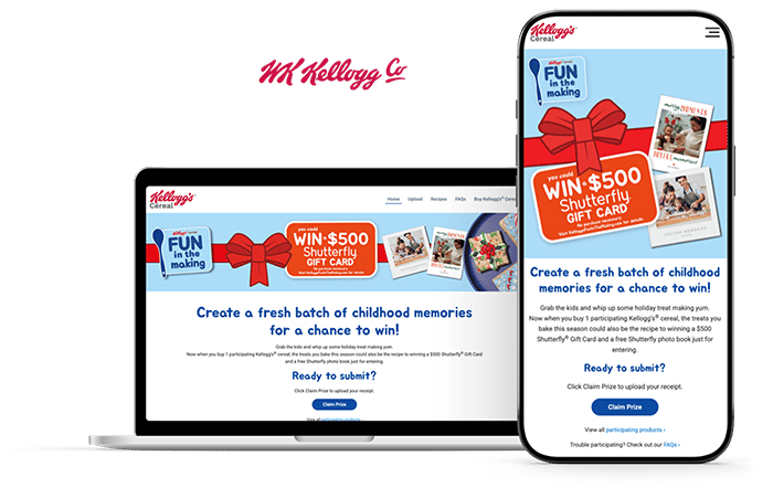 WK Kellogg Co Kellogg’s Fun In The Making Sweepstakes