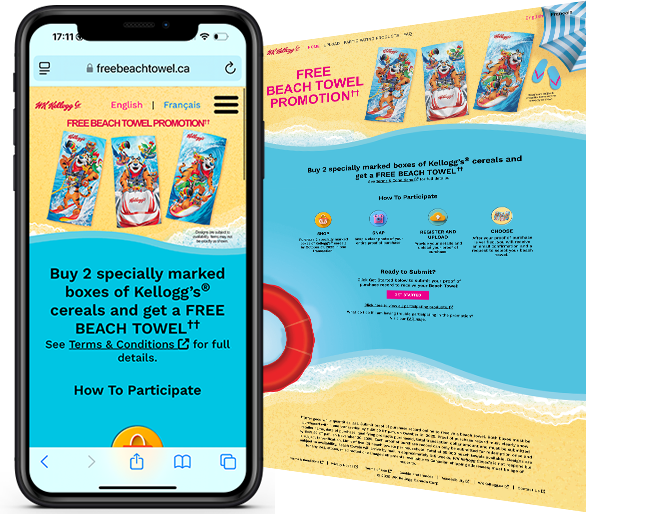 WK Kellogg Free Beach Towel 2.0