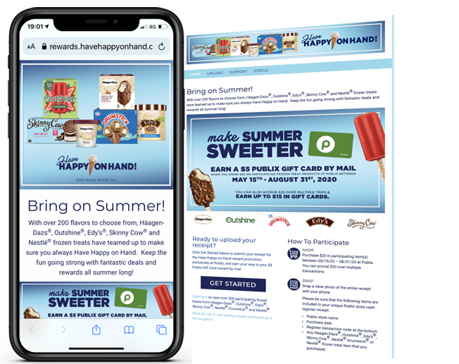 Driving Retailer Specific Loyalty and Engagement for Dreyer's Ice Cream