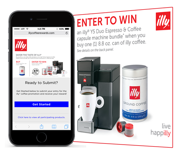 Illy Coffee Gift with Purchase and Sweeps