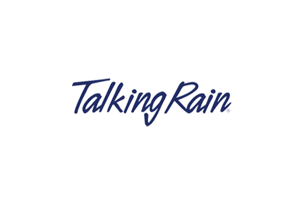 Talking rain feature logo